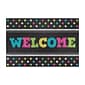 Teacher Created Resources Chalkboard Brights Welcome Postcards, 4"x6" 30 Per Pack (TCR5838)