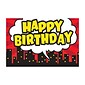 Teacher Created Resources Superhero Happy Birthday Glossy Personal Postcards, Multicolor, 30/Pack (TCR5605)