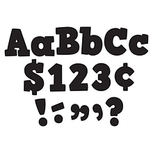 Teacher Created Resources 4 Black Bold Block Letters Combo Pack (TCR5822)