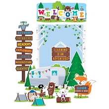 Creative Teaching Press Woodland Friends Welcome Bulletin Board Set (CTP7069)