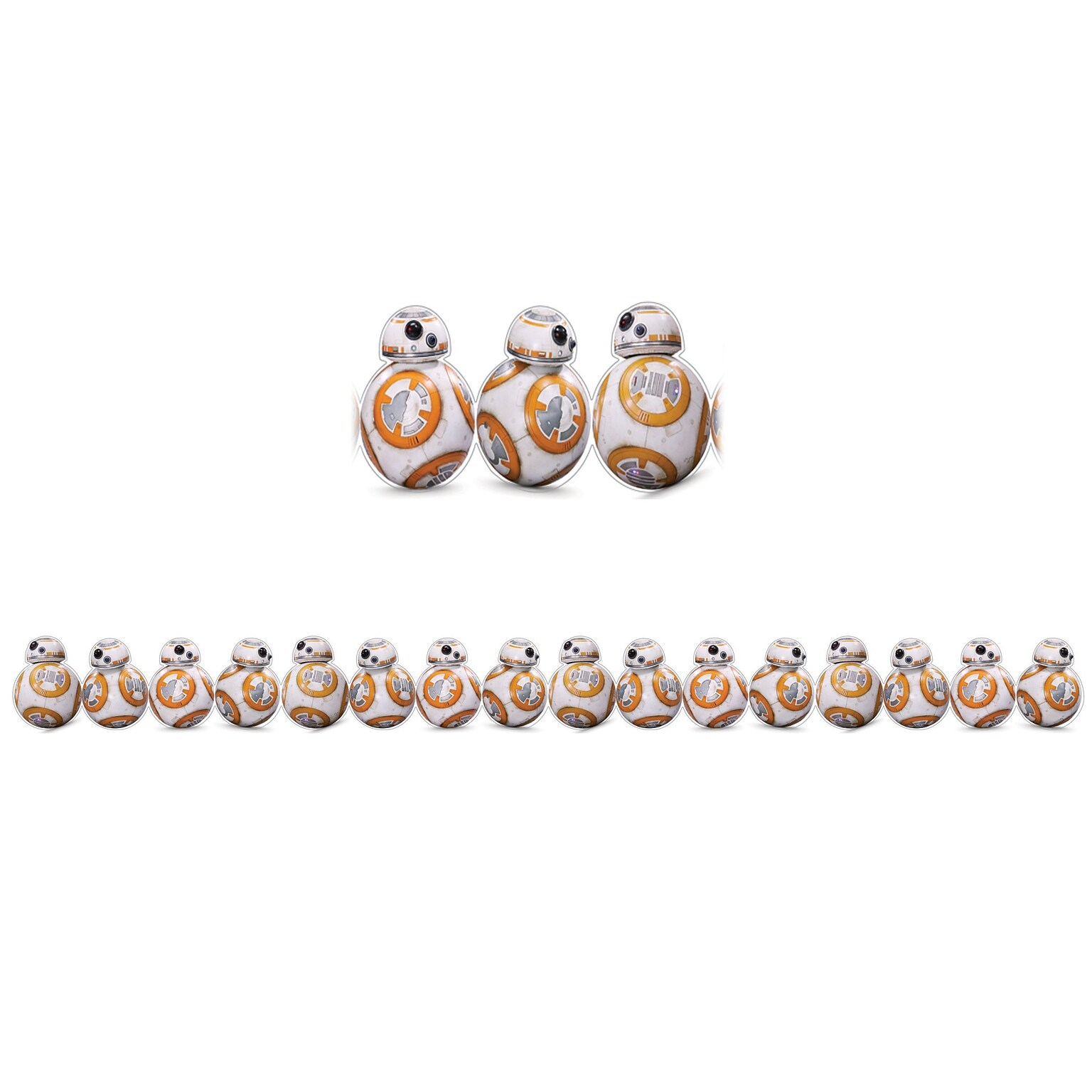 Eureka 37 x 3.25 Star Wars™ BB-8 Extra Wide Die-Cut Deco Trim® (EU-845384)