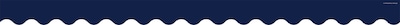 Teacher Created Resource 37 x 3 Navy Scalloped Border Trim (TCR5861)