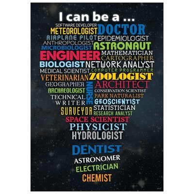 Creative Teaching Press 19 x 13 STEM Careers Poster (CTP7273)