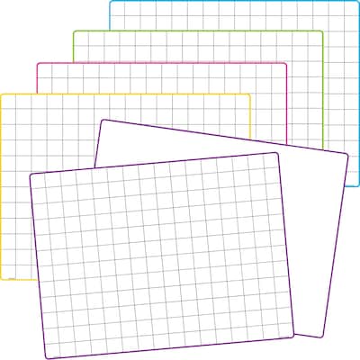 Teacher Created Resources Math Grid Dry Erase Boards, Set of 10 (TCR77253)