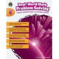 Teacher Created Resources Paperback, Real-World Math Problem Solving Grade 6 (TCR8391)