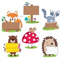 Creative Teaching Press 10 Woodland Friends, Assorted Colors (CTP7048)