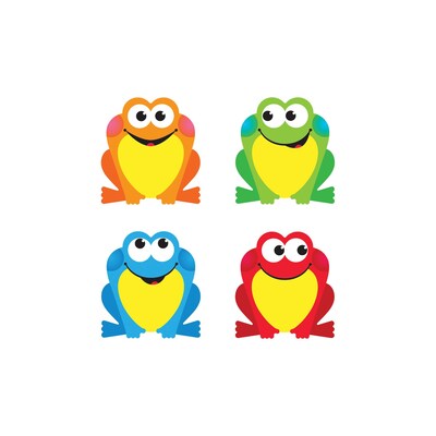 TREND 3 Colorful Frogs, Assorted Colors (T-10893)