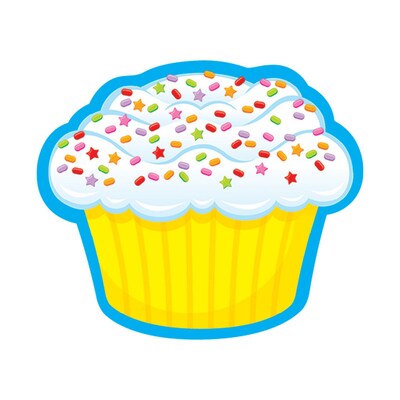 TREND 3 Confetti Cupcake, Multi-Colored (T-10405)