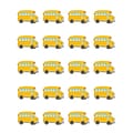 Teacher Created Resources School Bus Stickers, Pack of 120 (TCR5651)