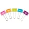 Teacher Created Resources 2 Classroom Management Large Binder Clips, Assorted Colors (TCR20690)