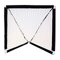 Champion Sport Mini Lacrosse Goal durable ABS and Polyester/Cotton. White and Black, (CHSMLG)
