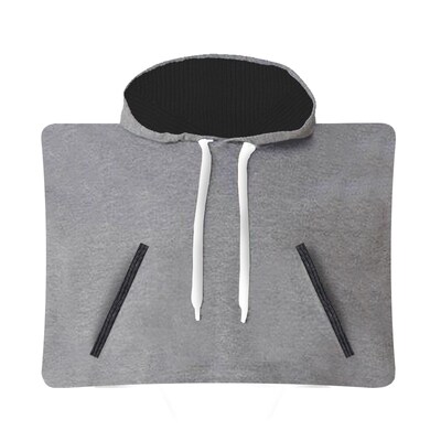 Senseez Hooded Pillow Grey Vibrating, 1 Pillow (SSZ90415)