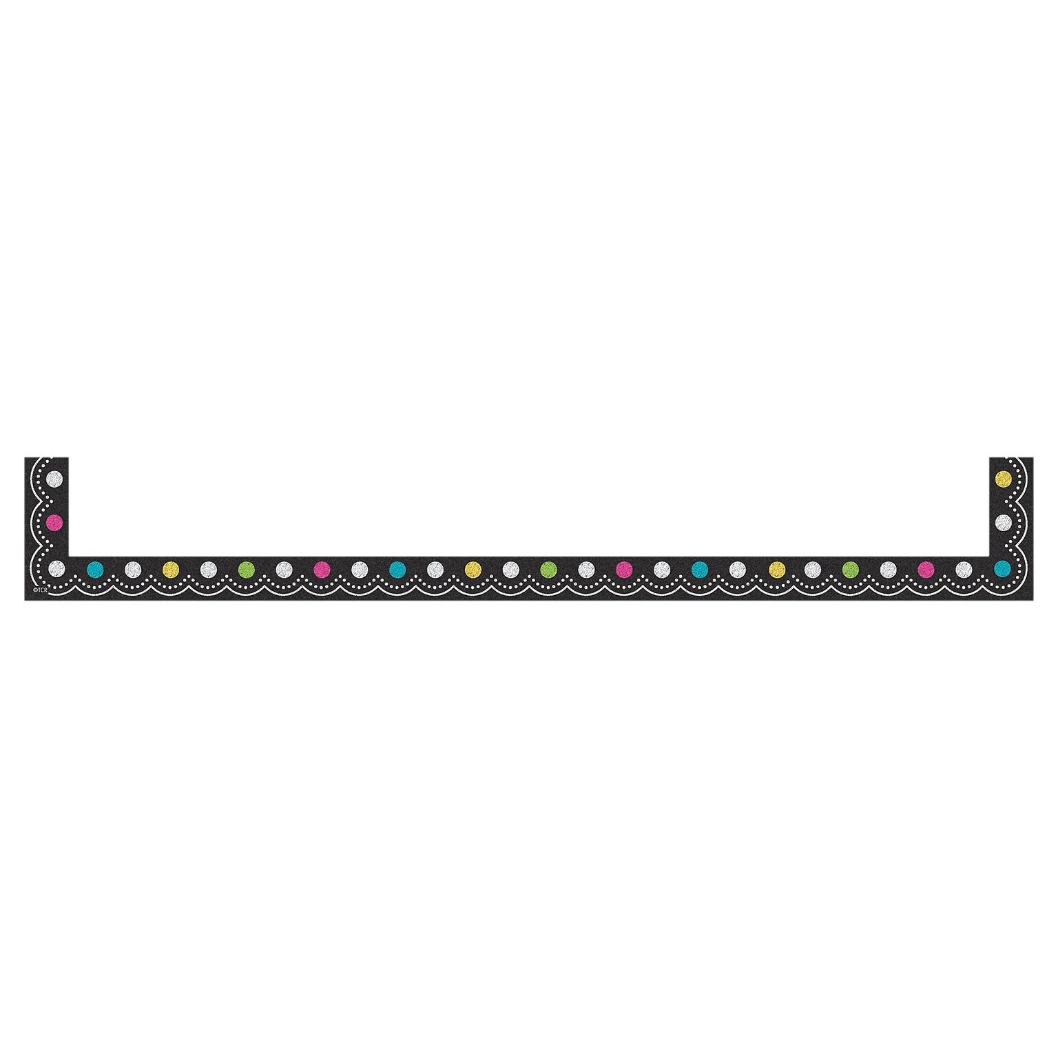 Teacher Created Resources Chalkboard Brights Magnetic Pockets - Large, 4 Per Pack  (TCR20721)