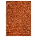 Rizzy Home Kempton Collection 100% Polyester Rug, 9x12 Orange (KNMKM230900600912)