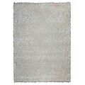 Rizzy Home Kempton Collection 100% Polyester Rug, 6 x 9 White (KNMKM231400370609)