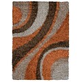 Rizzy Home Kempton Collection 100% Polyester Rug, 8x10 Multi-Colored (KNMKM232500120810)