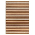 Rizzy Home Millington  Collection 100% Polypropylene Rug,  710x1010 Tan (MGTMG4904GL007110)