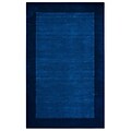 Rizzy Home Platoon Collection New Zealand Wool Blend 8x10 Blue (PLAPL2436ID000810)