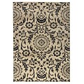 Rizzy Home Carrington Collection 100% Polypropylene 710x1010 Ivory (CGCCG483800047110)