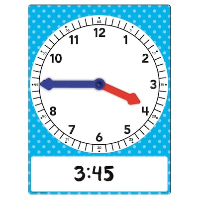 Teacher Created Resources, Magnetic Foam Geared Clock Large (TCR20710)