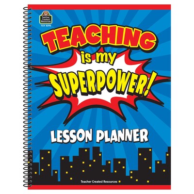 Teacher Created Resources, Teaching Is My Superpower Lesson Planner (TCR8298)