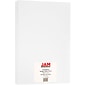 JAM Paper Strathmore 88 lb. Cardstock Paper, 11" x 17", Bright White, 50 Sheets/Pack (41747390)