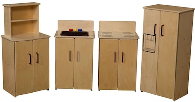 Contender™Set of Four Appliances with Brown Accents (C990476BN)