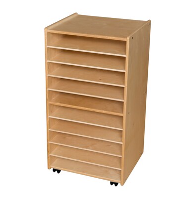 Contender™ 38''H x 20''W x 15''D Mobile Paper and Puzzle Storage Center (C990652)