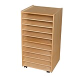 Contender™ 38H x 20W x 15D Mobile Paper and Puzzle Storage Center (C990652)