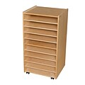 Contender™ 38H x 20W x 15D Mobile Paper and Puzzle Storage Center (C990652)