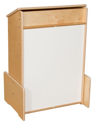 Contender™ 34.75H x 24.31W x 12-18D Sign In Center with 30 Slot Portfolio Storage (C990655)