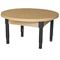 Wood Designs HPL Tables 36 Round Table 12-17H Adjustable Legs (HPL36RNDA1217)