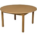 Wood Designs HPL Tables 48 Round Table 26H Hardwood Legs (HPL48RND26)