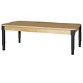 Wood Designs HPL Tables 30D x 60W Rectangle Table 12-17H Adjustable Legs (HPL3060A1217)