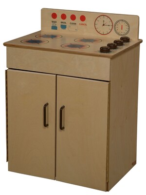Wood Designs 22.56''H x 20.5''W x 15''D Classic Range with Brown Accents (10100BN)