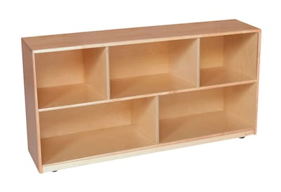 Wood Designs 24H x 48W x 12D Mobile Maple Single Storage (12420)