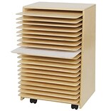 Wood Designs 30H x 20W x 15D Mobile Drying and Storage (99332)