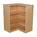 Wood Designs 38H x 29.44W x 15D Corner Storage (990509)