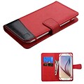 Insten Book-Style Leather Case For iPhone 6/6s HTC Desire 510/610 One M7/M8/X/XL Moto X(1st) Galaxy Avant/S3/S4, Black (2162772)
