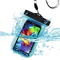 Insten Waterproof Bag (Size: 7.28x4.53) For Galaxy S6/S5 iPhone 6 6s Plus/ZTE Maven Obsidian/Coolpad Rogue,Baby Blue (2170866)