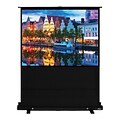 Hamilton Buhl™ AC-7858 Pull Up Portable Floor Rising Video Projector Screen, 100