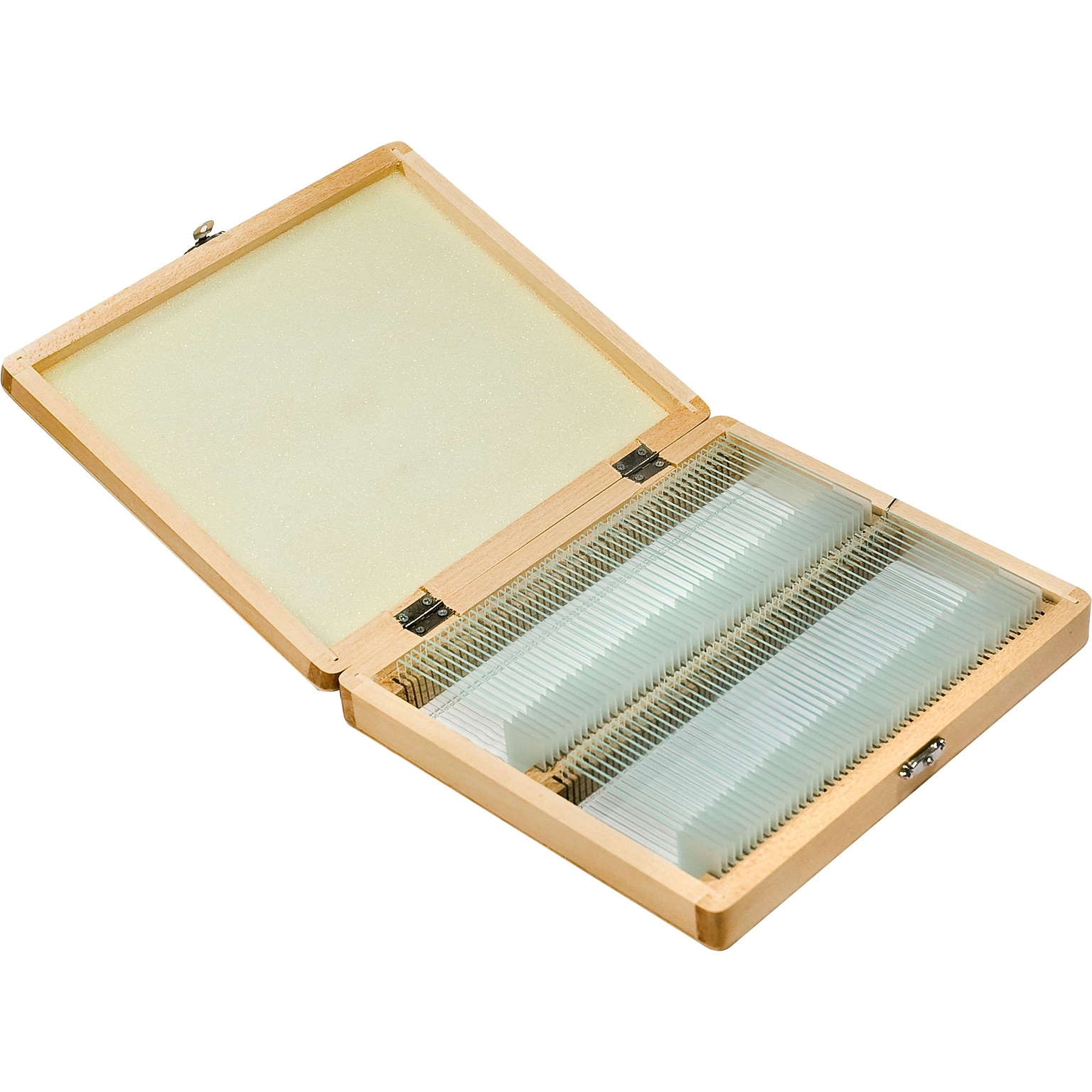 Barska Prepared Microscope Slides 100pcs With Wood case (AF11944)