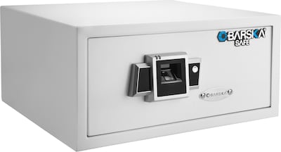 Barska Biometric Fingerprint Safe - White (Ax12404)