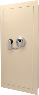 Barska Large Biometric Wall Safe - Cream (Ax12408)