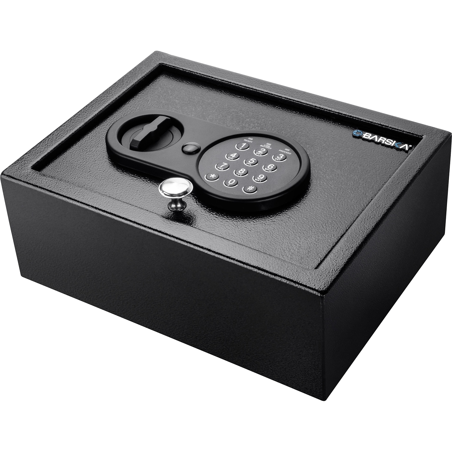 Barska 0.21 Cubic Ft. Top Open Keypad Security Safe (Ax12622)