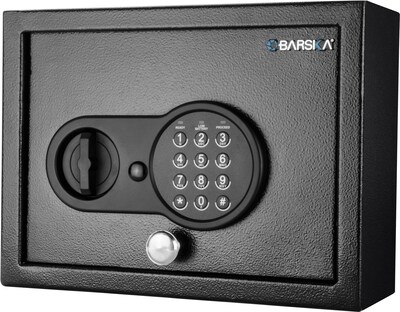 Barska 0.21 Cubic Ft. Top Open Keypad Security Safe (Ax12622)