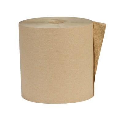 American Paper Hardwound Paper Towels, 1-ply, 600 ft./Roll, 12 Rolls/Carton (EK6016)
