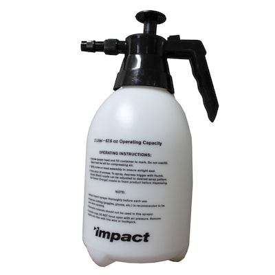 Impact Sprayer, 64 oz., Clear/Black (6500)