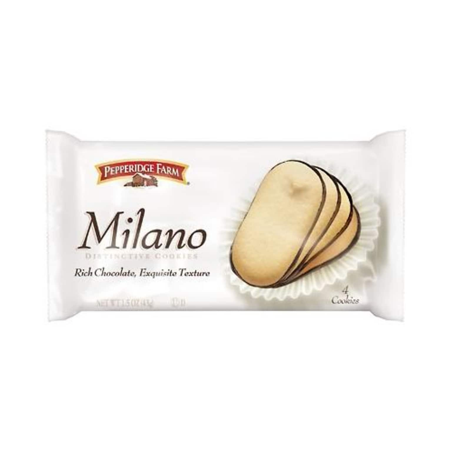 Pepperidge Farm Milano Dark Chocolate Cookies, 1.5 oz., 60/Pack (CAM11310)