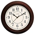 La Crosse Technology Ltd 404-2630W 12 in. Faux Wood Wall Clock (TRVAL83924)